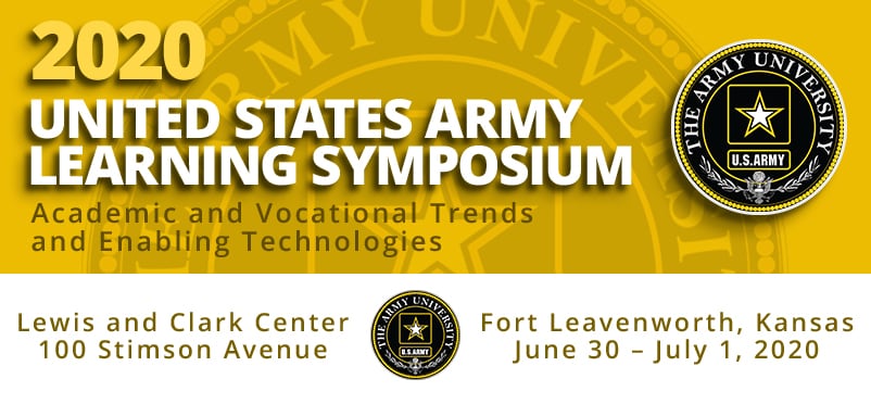 2020 United States Army Learning Symposium artwork