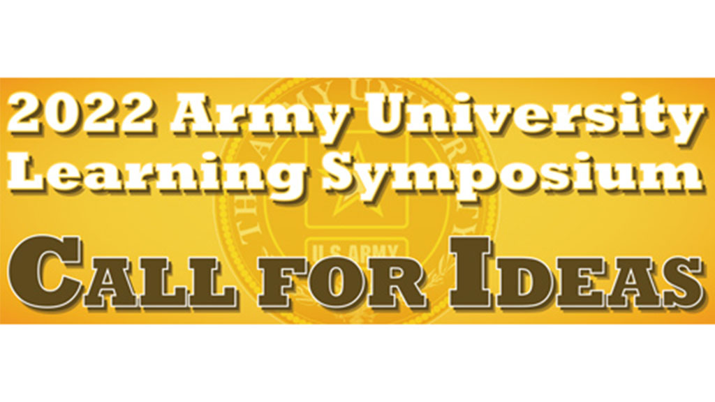 2022 Army University Learning Symposium Artwork