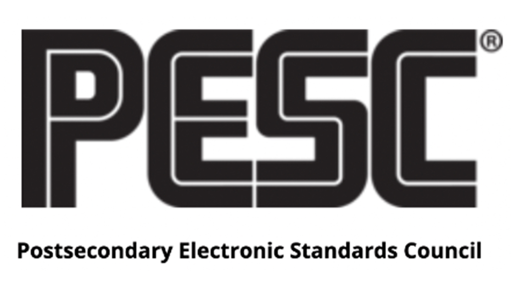 Postsecondary Electronic Standards Council (PESC) graphic