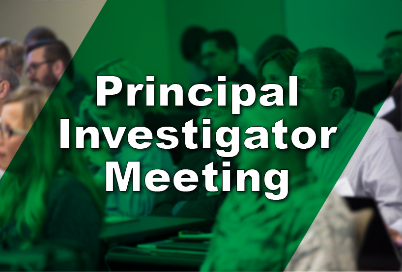 Principal Investigator Meeting artwork