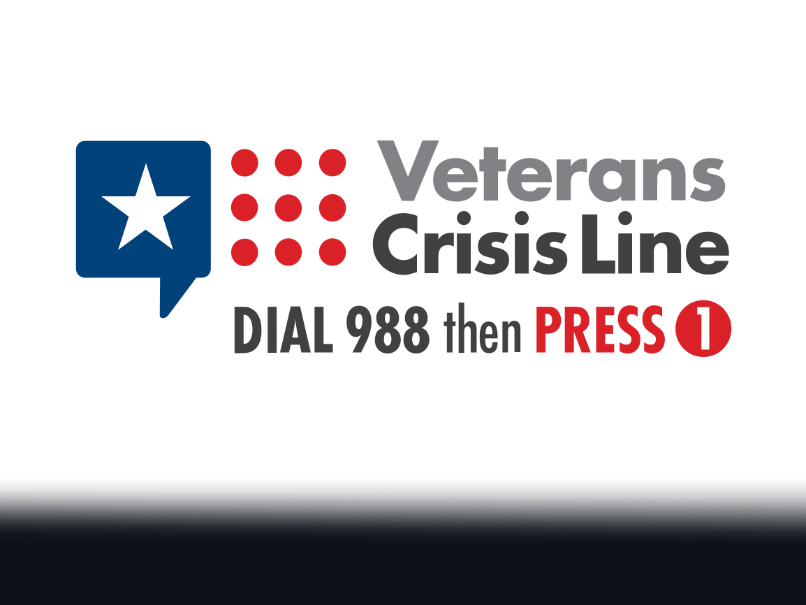 Veteran Crisis Line graphic logo