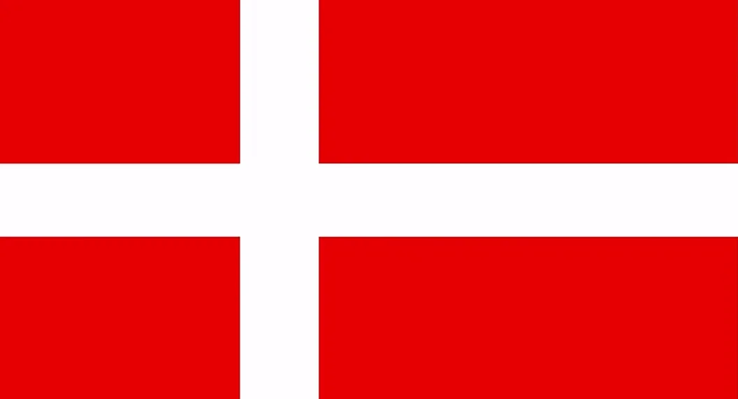 Denmark country flag graphic