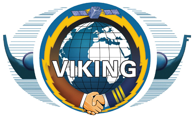 Viking exercise graphic logo